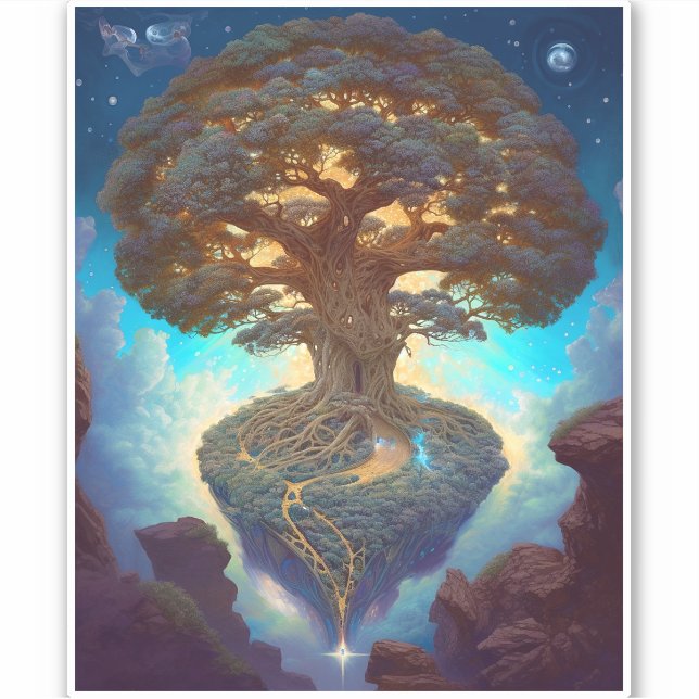 Tree Of Life Surreal Nature Art (Front)