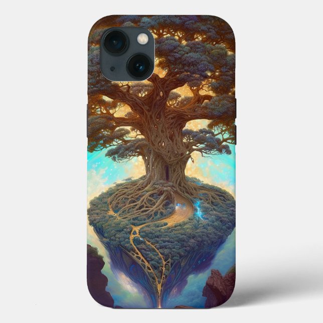 Tree Of Life Surreal Nature Art Case-Mate iPhone Case (Back)