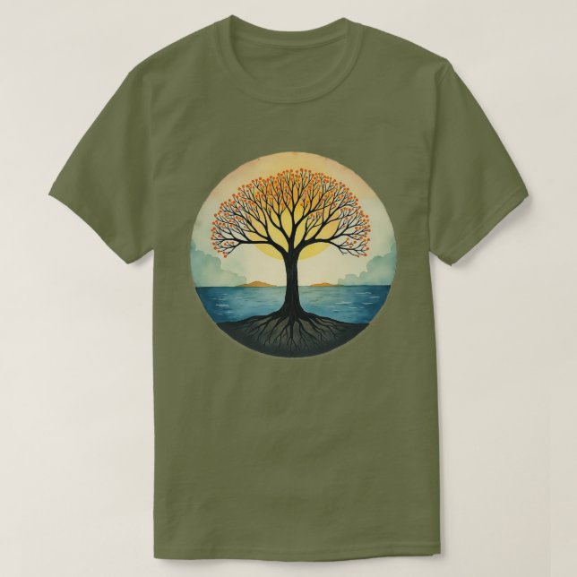 Tree of Life  T-Shirt (Design Front)