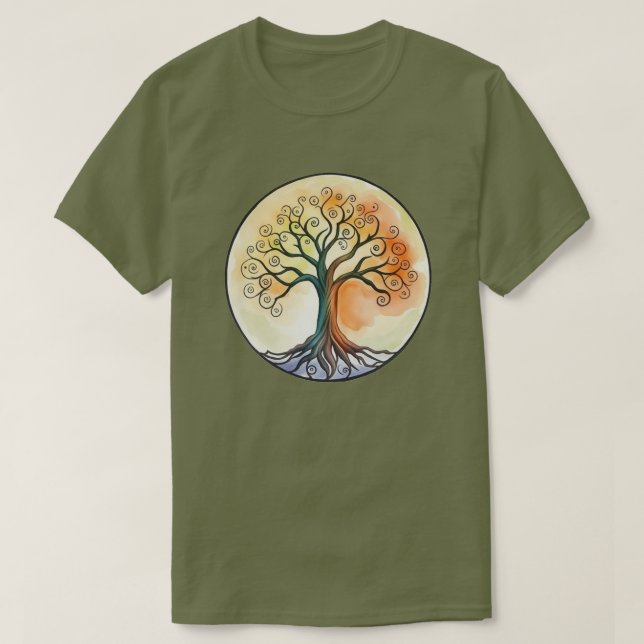 Tree of Life  T-Shirt (Design Front)