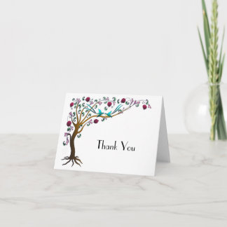 tree of life - Thank You Card