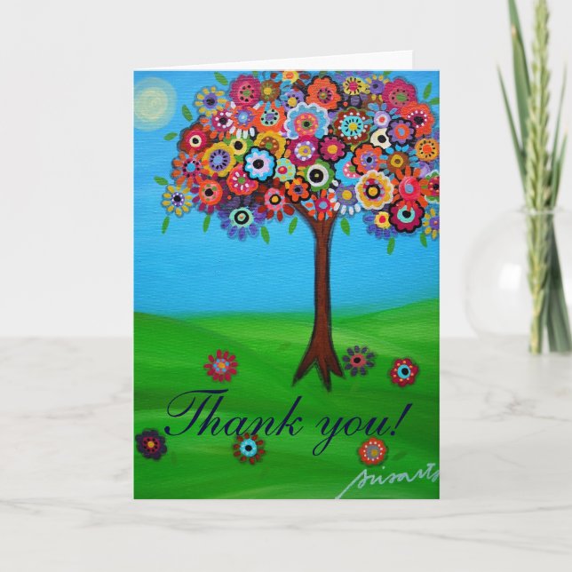 TREE OF LIFE Thank you Card (Front)