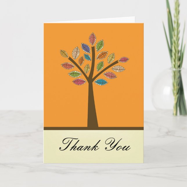 Tree Of Life Thank You Cards (Front)