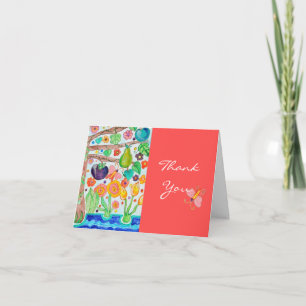Tree of Life Thank You Note Card