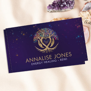 Tree of life - The Healer's Embrace Business Card