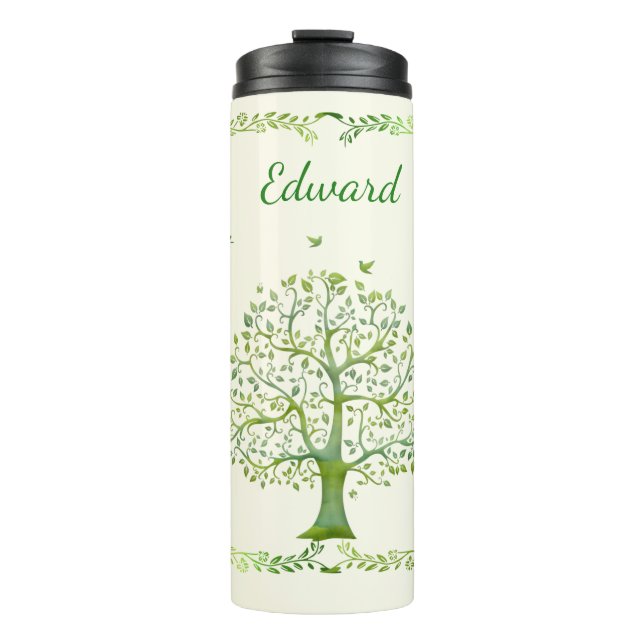 Tree of Life Thermal Tumbler (Front)