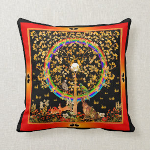 Tree of Life Throw Pillow