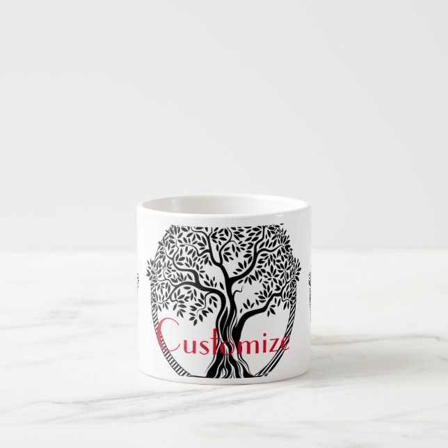 Tree of Life  Thunder_Cove    Espresso Cup (Front)