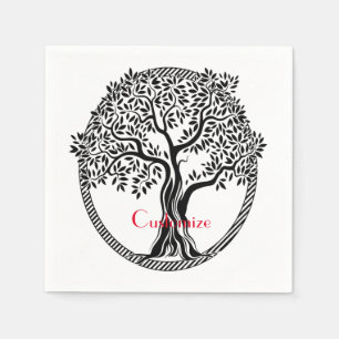 Tree of Life  Thunder_Cove  Napkin