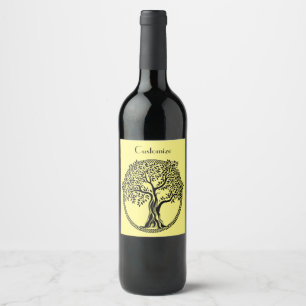 Tree of Life  Thunder_Cove  Wine Label