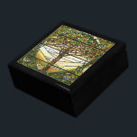 Tree of Life/Tiffany Stained Glass Window Gift Box<br><div class="desc">Vintage Art. Makes a meaningful,  loving gift for her for almost all occasion. Thanks for viewing.</div>