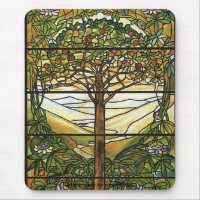Tree of Life/Tiffany Stained Glass Window