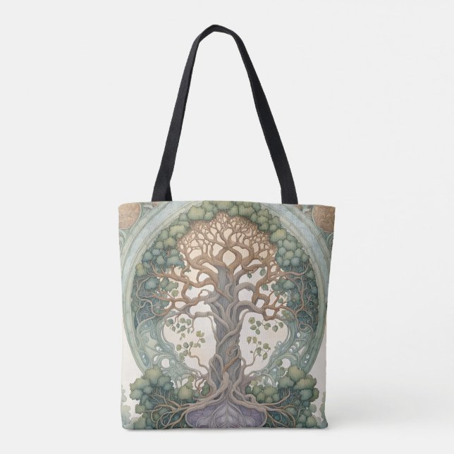Tree of Life Tote Bag (Back)