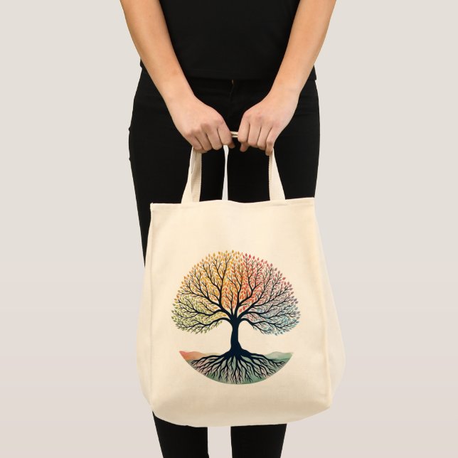 TREE OF LIFE  TOTE BAG (Front (Product))
