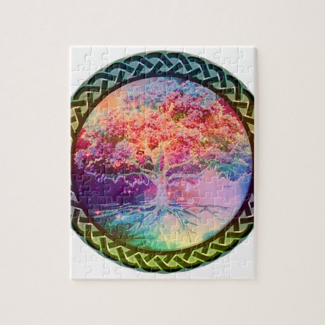Tree of Life Tranquillity Jigsaw Puzzle (Vertical)