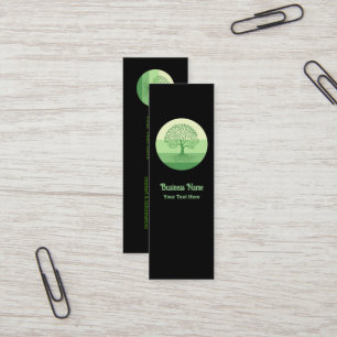 tree of life, tree day mini business card