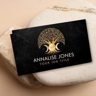 Tree of life - Triple Moon Business Card