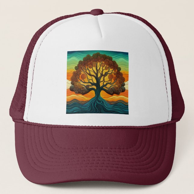 Tree of Life  Trucker Hat (Front)
