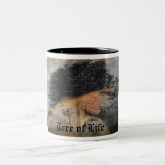 Tree of Life Two-Tone Coffee Mug