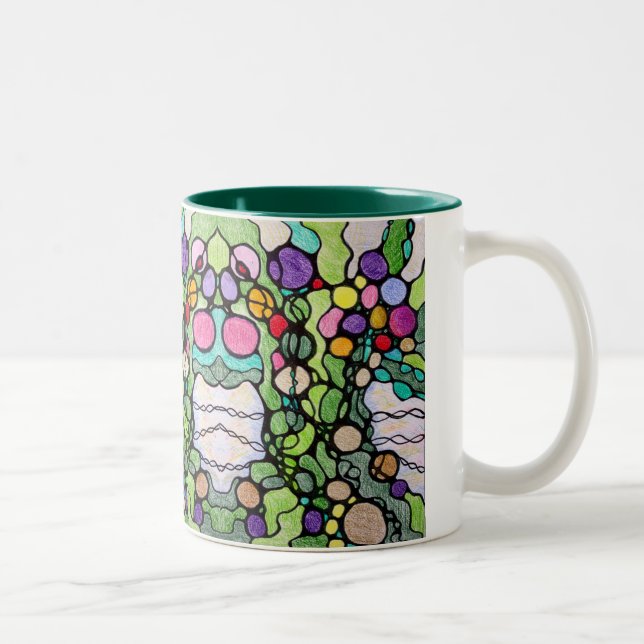 Tree of Life  Two-Tone Coffee Mug (Right)