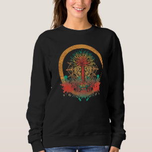 Tree of Life Viking Midgard Thor Walhalla Nordic w Sweatshirt