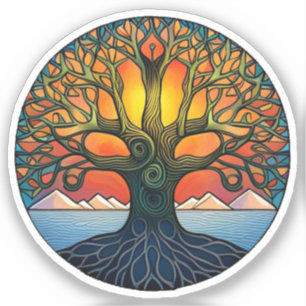 Tree of Life Vinyl Sticker