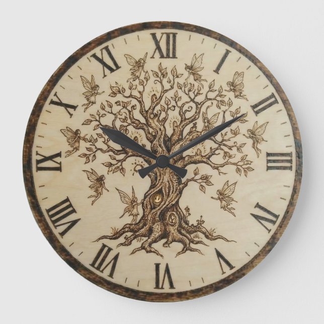 Tree of Life Wall Clock (Front)