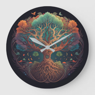 Tree of Life Wall Clock