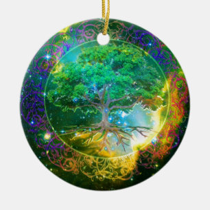 Tree of Life Wellness Ceramic Tree Decoration