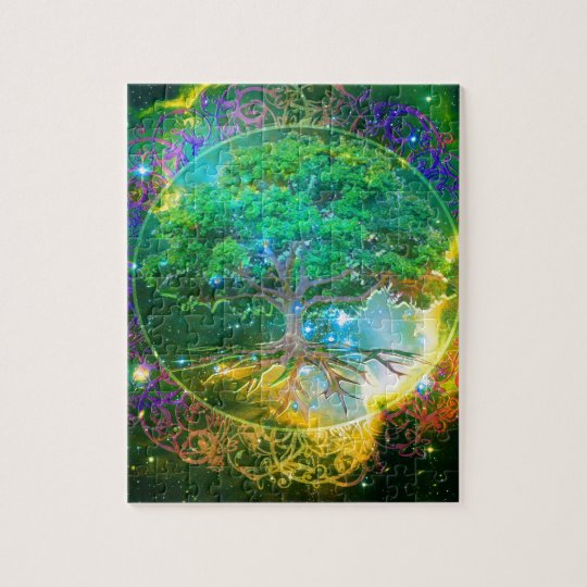 Tree of Life Wellness Jigsaw Puzzle | Zazzle.co.uk