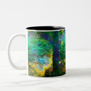 Tree of Life Wellness Two-Tone Coffee Mug