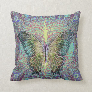 Tree of Life with Butterfly Cushion