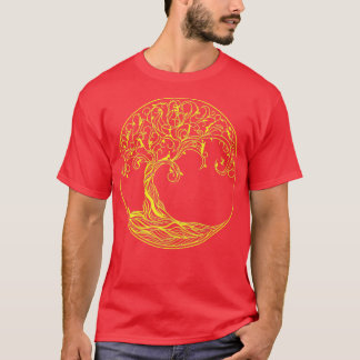 Tree of Life Yellow Mystic T-Shirt