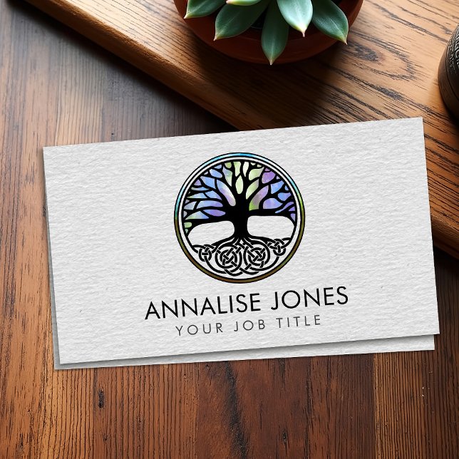 Tree of Life Yggdrasil Business Card (Creator Uploaded)