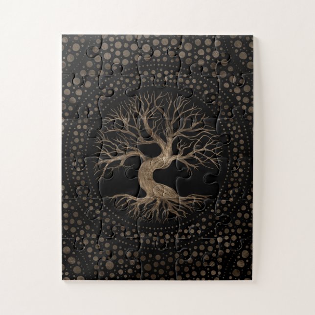 Tree of Life - Yggdrasil Jigsaw Puzzle (Vertical)