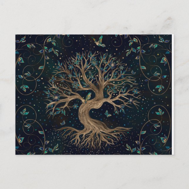 Tree of Life - Yggdrasil Postcard (Front)
