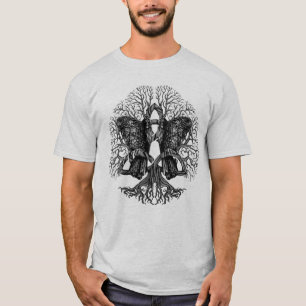 Tree of life -Yggdrasil with ravens T-Shirt