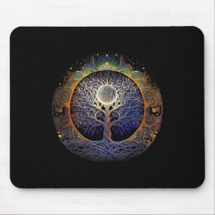 Tree Of Life Yoga Zen Namaste Meditation Mouse Mat
