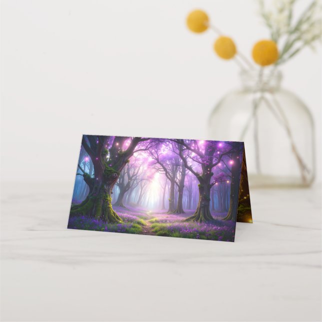 Tree of Life Zen Folded Place Card (Front)