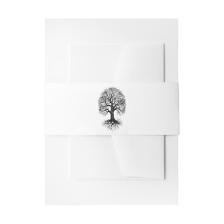 Tree of Life Zen Invitation Belly Band