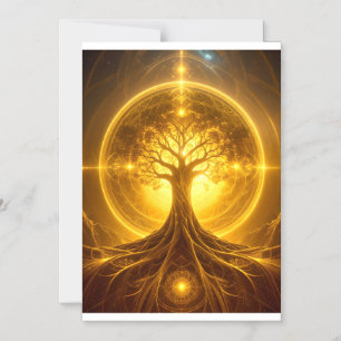 Tree of Life Zen Magnetic Card