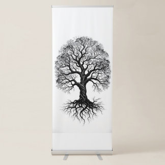 Tree of Life Zen Retractable Banner