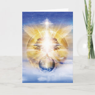 Tree of Light Wings Card