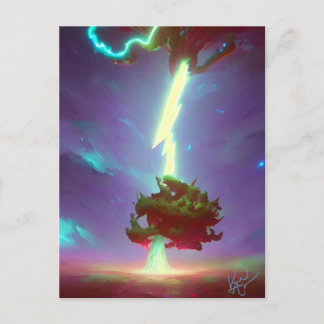 Tree of Lightning Postcard