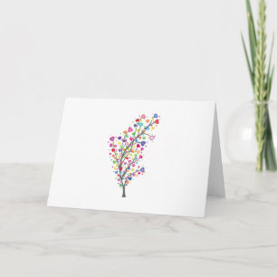 Tree of Love and Harmony Card