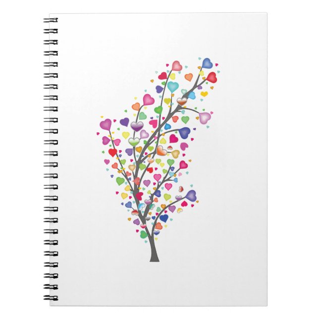 Tree of Love and Harmony Notebook (Front)