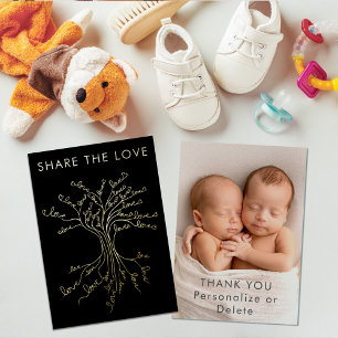 Tree of Love Cute Meaningful Personalised Photo