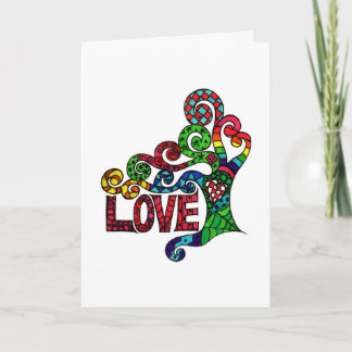 Tree of Love  - Valentine's Day greetings card
