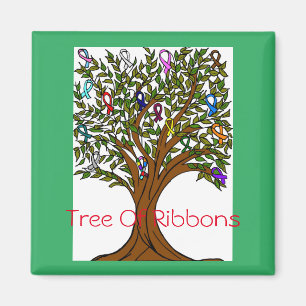 Tree of Ribbons Magnet