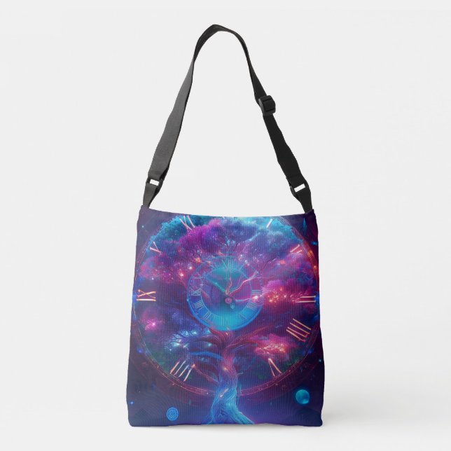 Tree of Time Crossbody Bag (Back)
